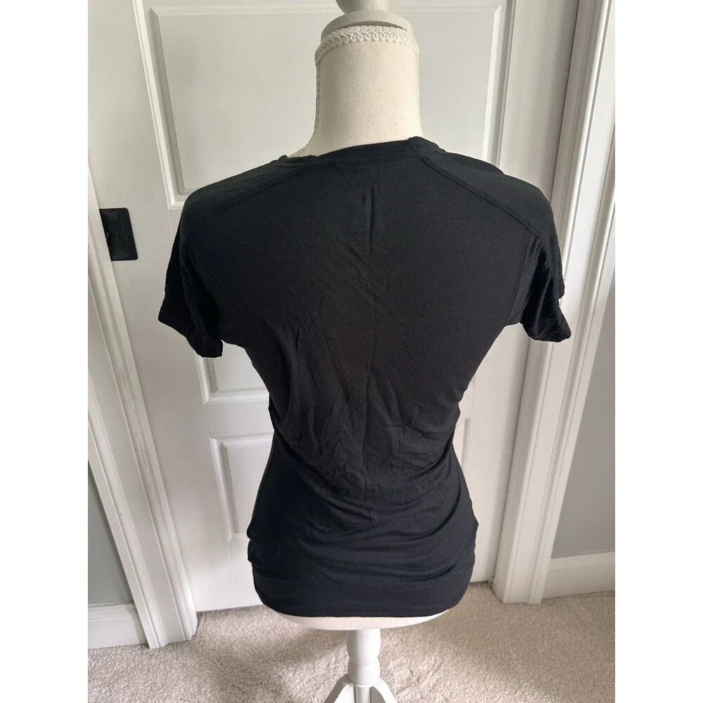 The North Face Women's XS Black CoolMax Running Hiking Performance T-Shirt VTG - Picture 3 of 8
